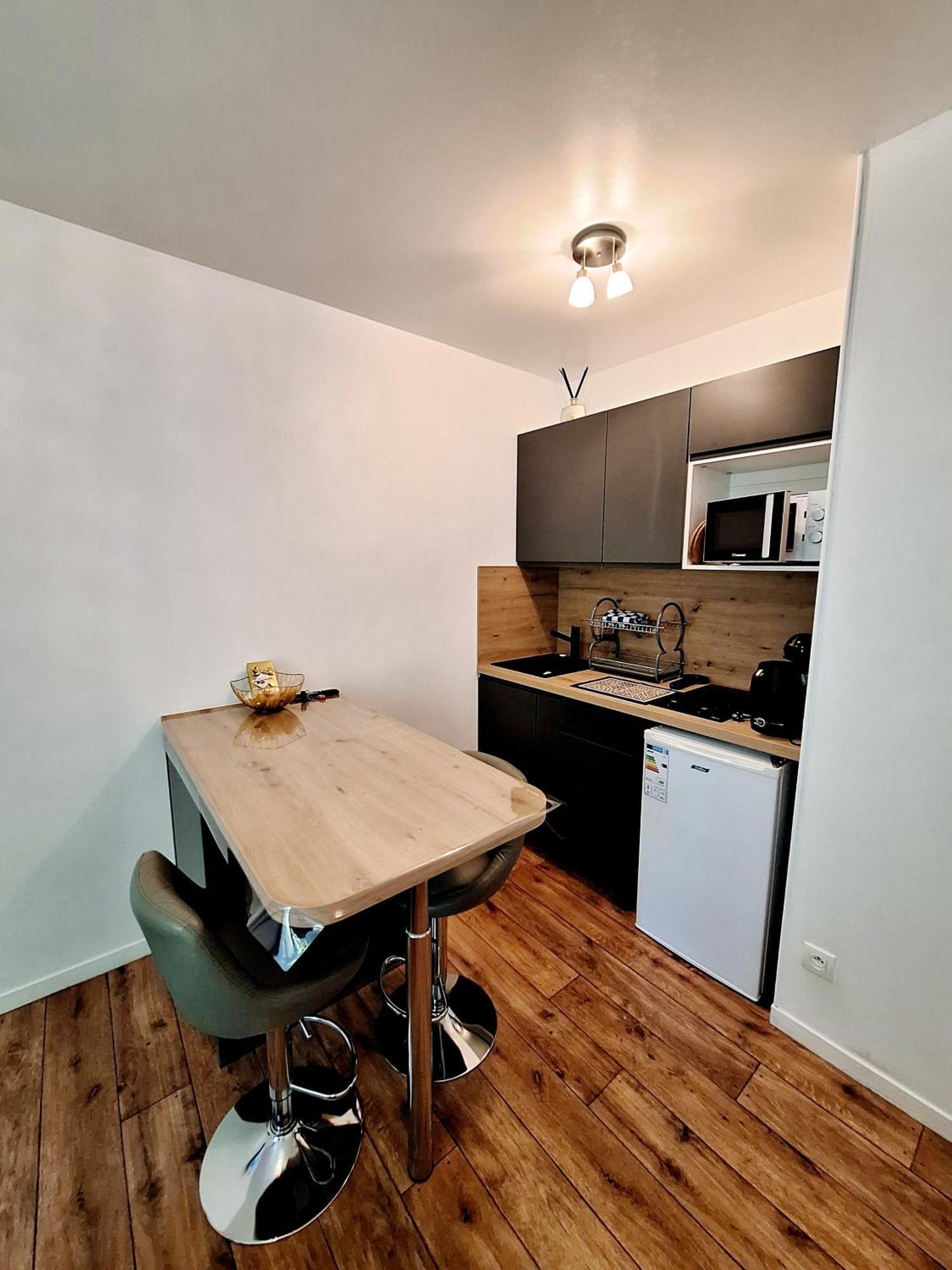 Studio Alpha - 2Min By Train To Disneyland Or 20Min Walk - 5Min Walk To "Val D'Europe" Station Montévrain Zewnętrze zdjęcie