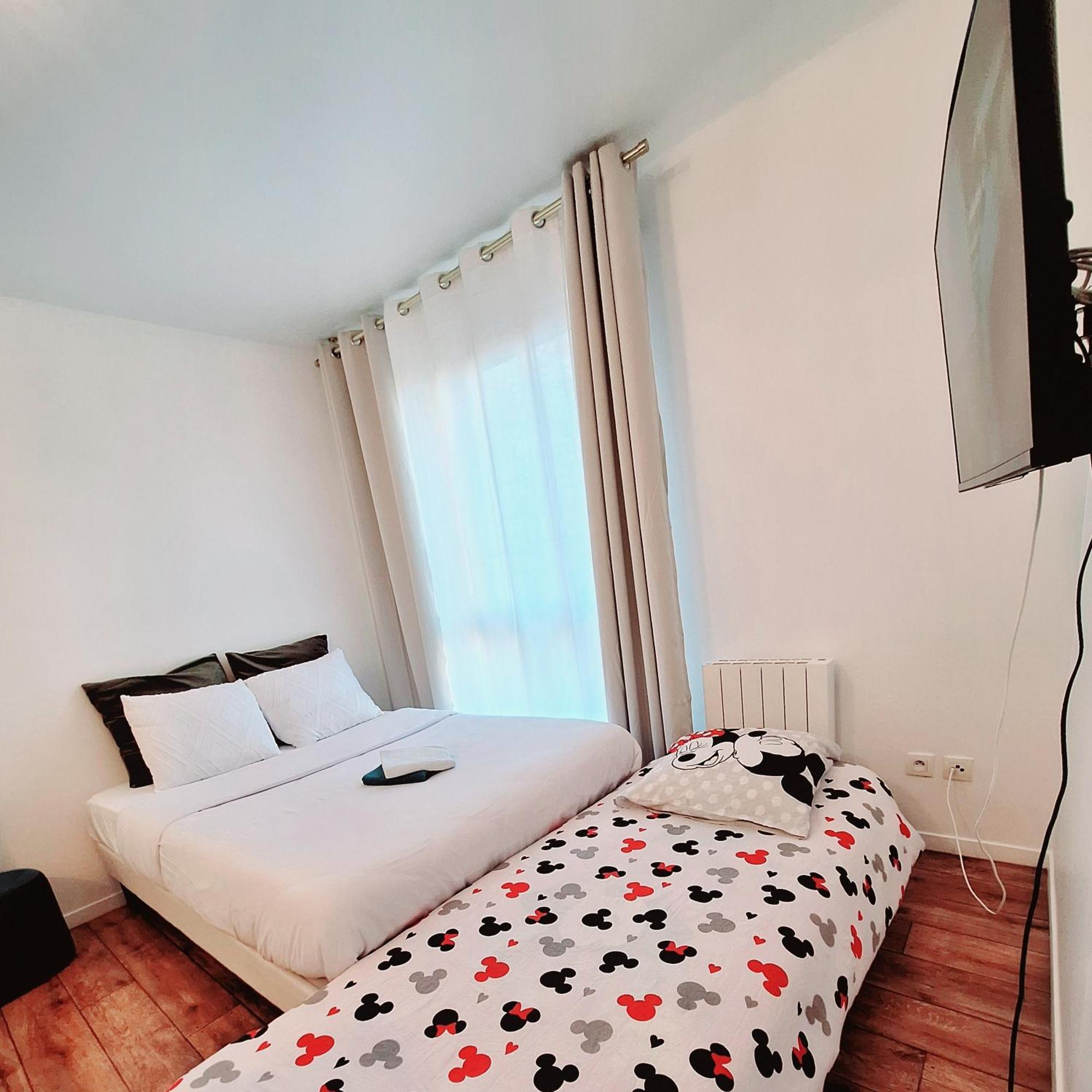 Studio Alpha - 2Min By Train To Disneyland Or 20Min Walk - 5Min Walk To "Val D'Europe" Station Montévrain Zewnętrze zdjęcie