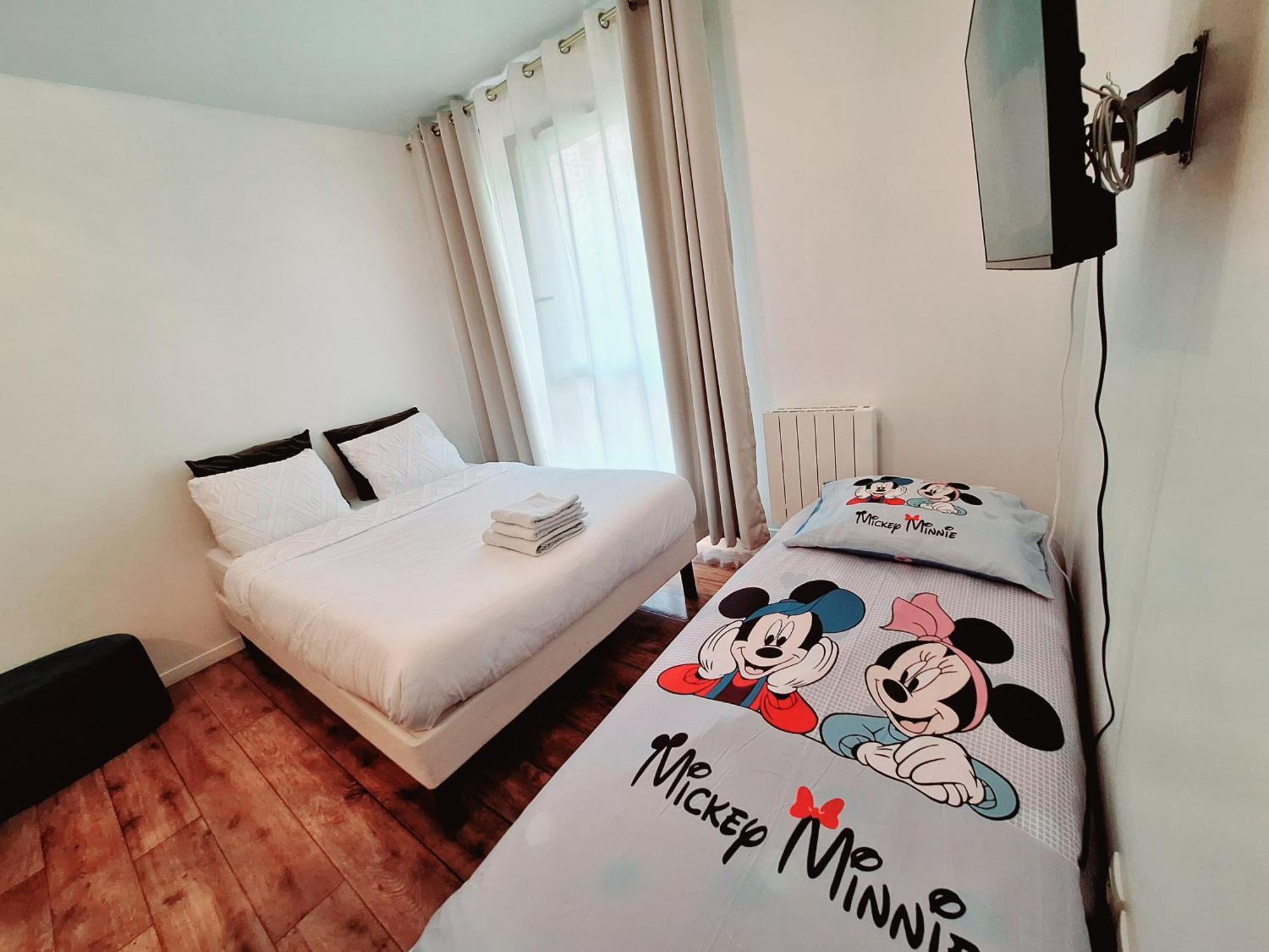 Studio Alpha - 2Min By Train To Disneyland Or 20Min Walk - 5Min Walk To "Val D'Europe" Station Montévrain Zewnętrze zdjęcie