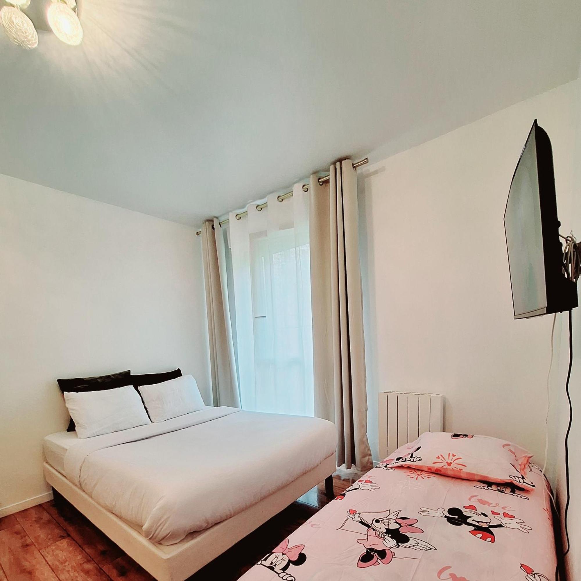 Studio Alpha - 2Min By Train To Disneyland Or 20Min Walk - 5Min Walk To "Val D'Europe" Station Montévrain Zewnętrze zdjęcie