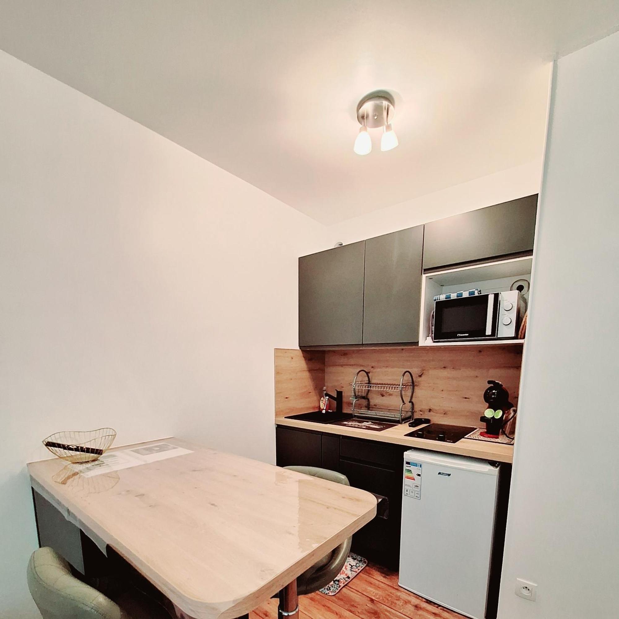Studio Alpha - 2Min By Train To Disneyland Or 20Min Walk - 5Min Walk To "Val D'Europe" Station Montévrain Zewnętrze zdjęcie